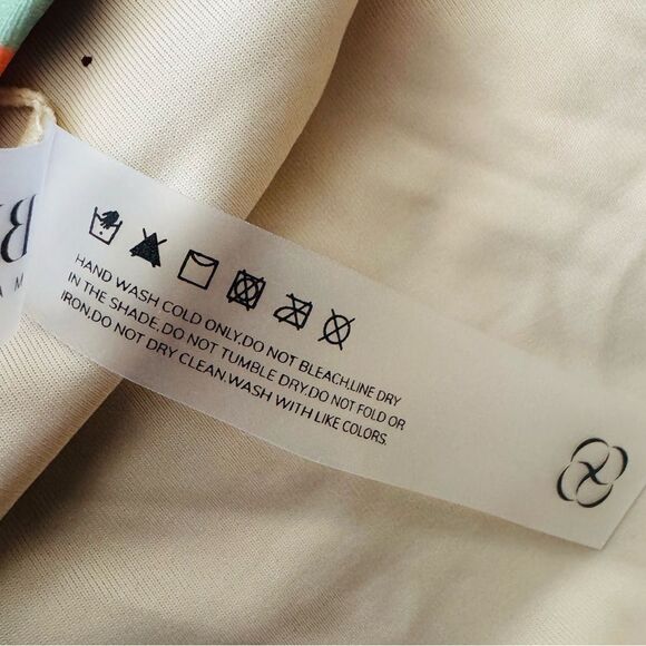 BERLOOK Women's Tie Floral Sexy One-Piece Tankini Swimsuit Size Small - Picture 4 of 7